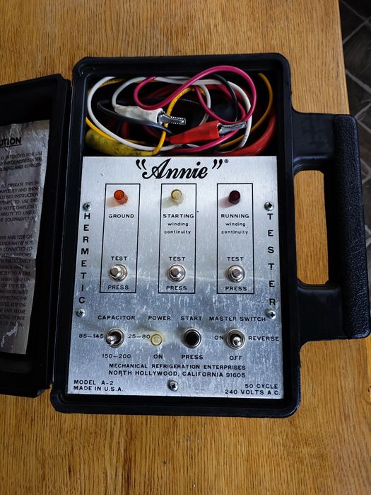 Аналізатор герметичних компресорів холодильних систем Annie A-2 USA