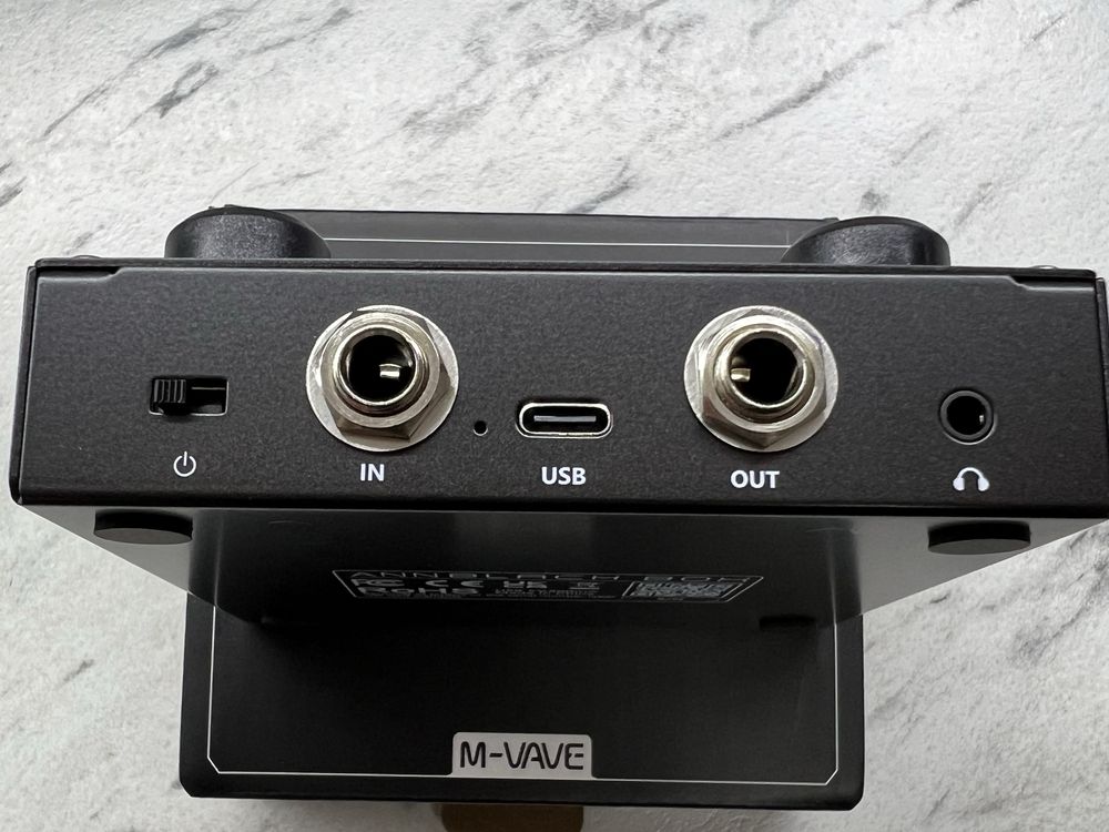 Гітарний процесор Annblack box m vave бас педалька