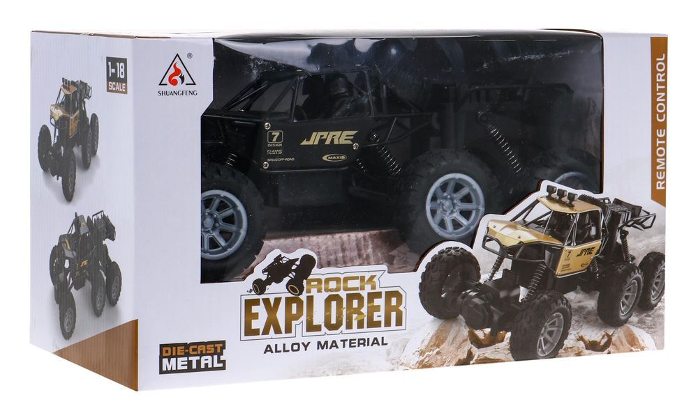 Metalowy Crawler Rock Explorer 4X4 Dla Dzieci 8+ Zdalnie Sterowany