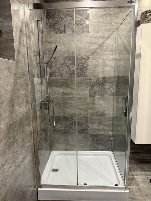 Kabina prysznicowa szklana 80x100