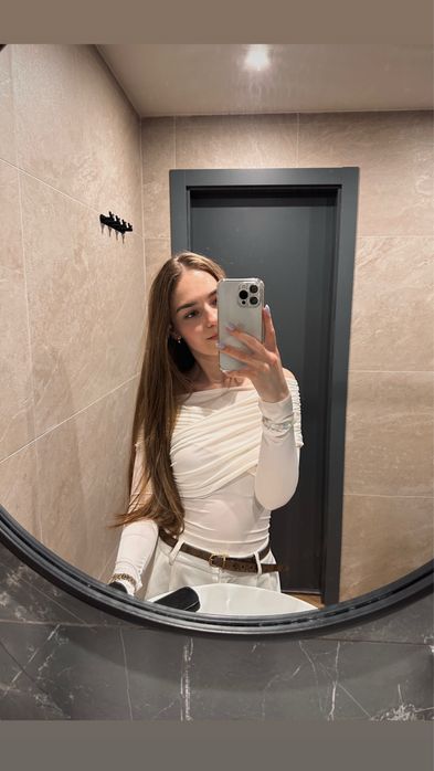 Лонгслів від ssonnety.brand білий