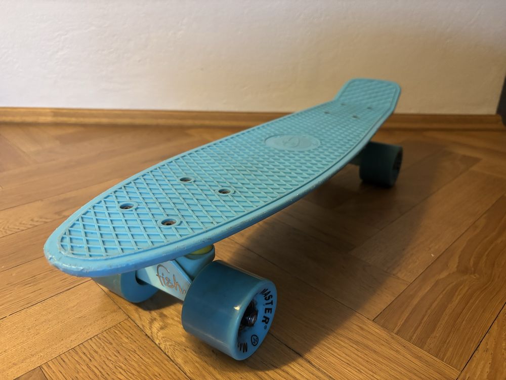 Fishboard - deskorolka Fiszka niebieska