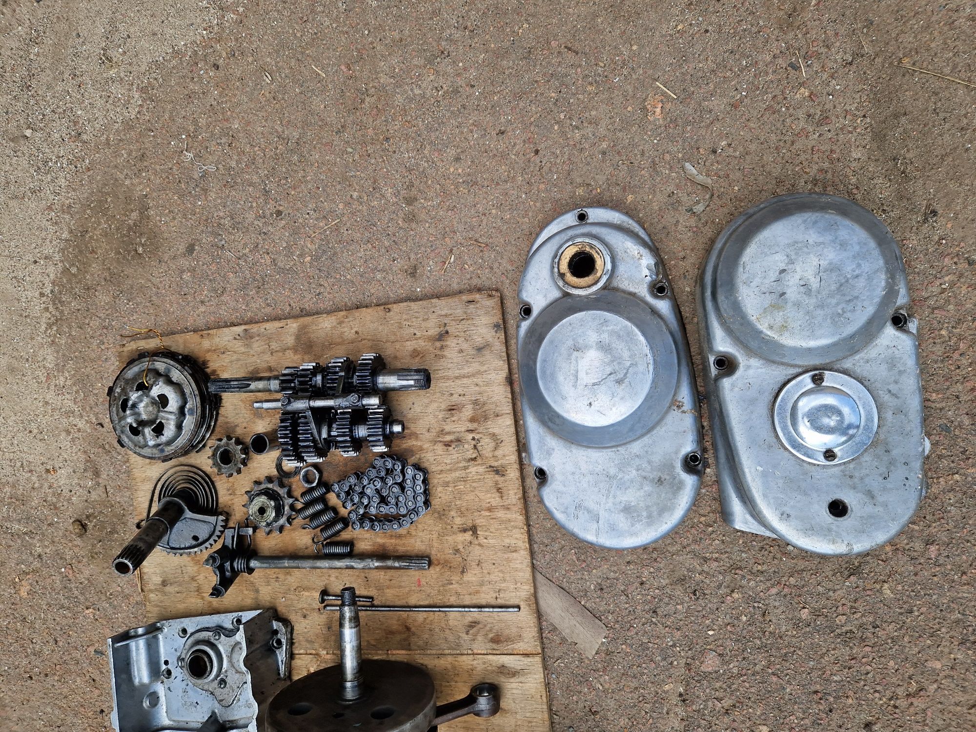 Запчасти мотора Минск 125 6-12V