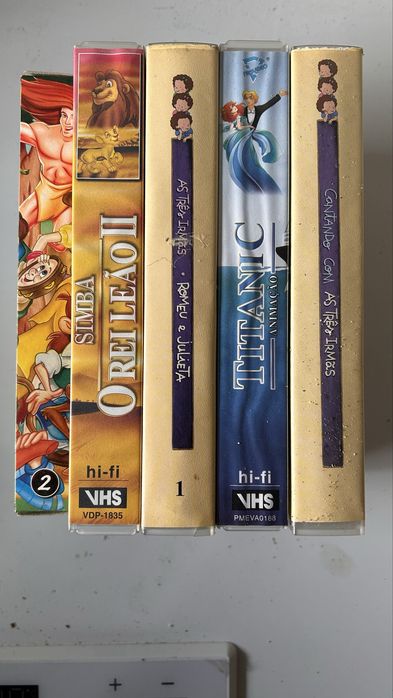 Filmes Infantis em VHS – Clássicos da Infância!