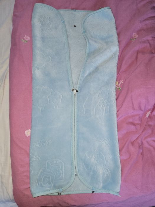 Kocyk niemowlęcy zapinany