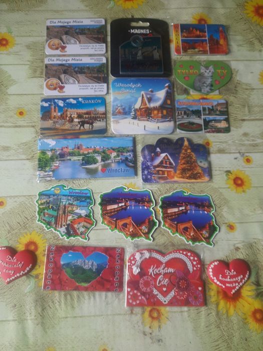 Magnesy z Polskich miast i gór