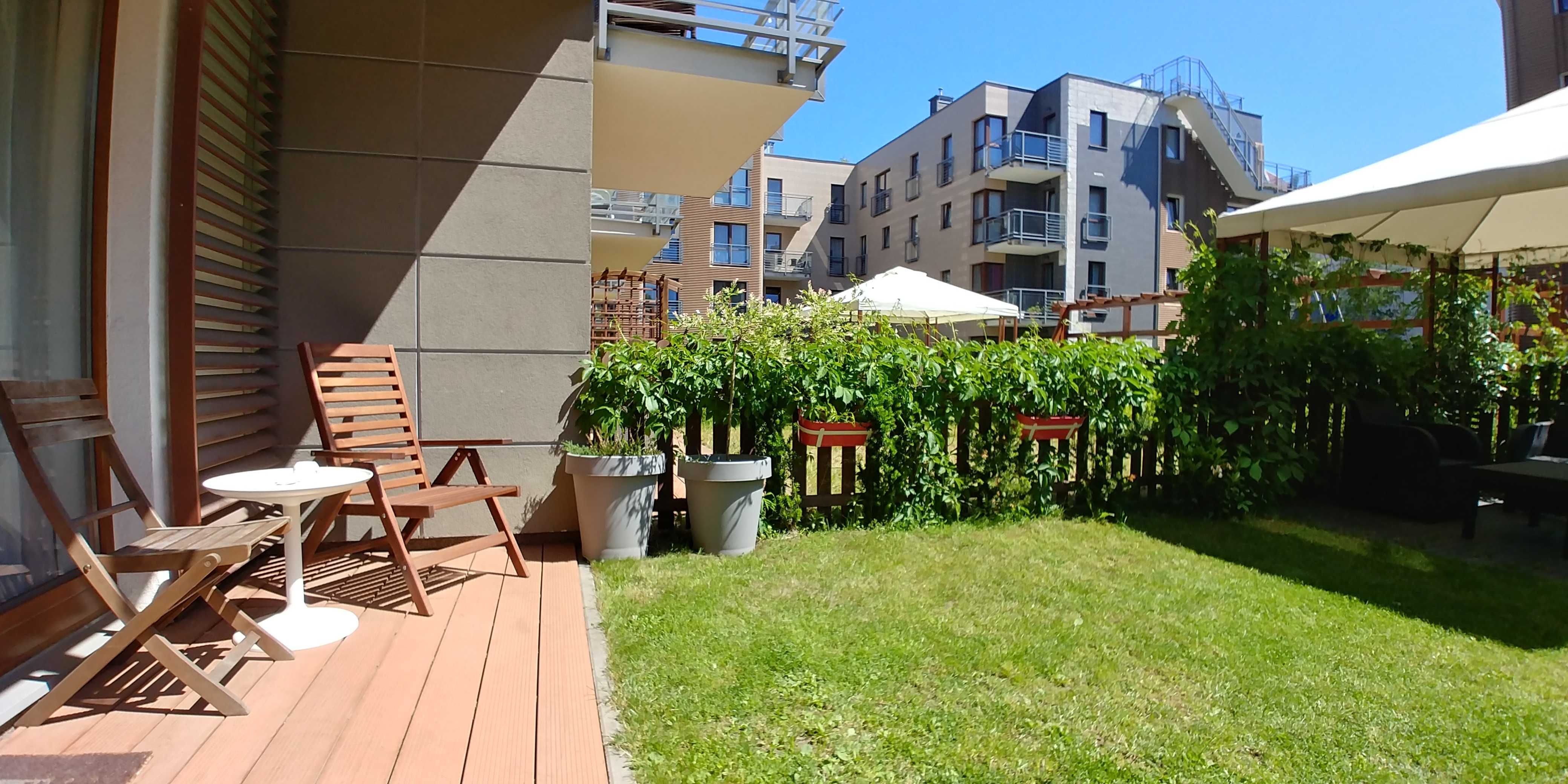 6min doPlaży Apartament-1pokojowyZogrodem+2pokojowy