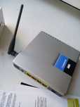 Router Linksys wireless-g ADSL WAG200g