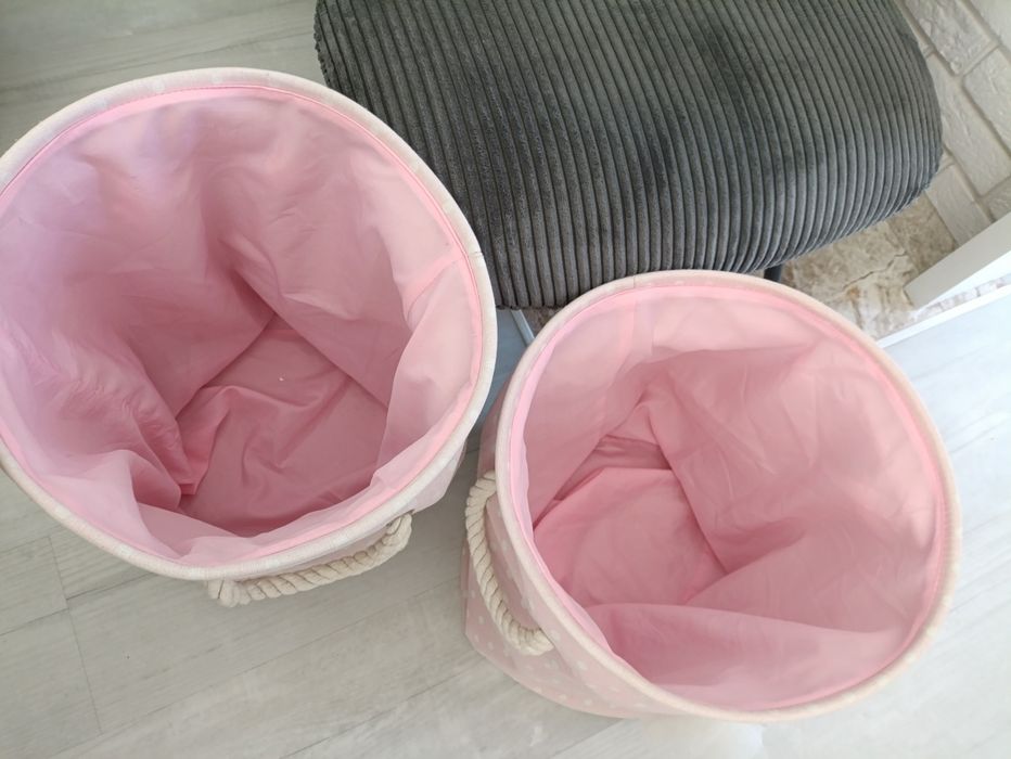 Pojemne kosze / pojemniki na zabawki CENA ZA 2 SZT!!!