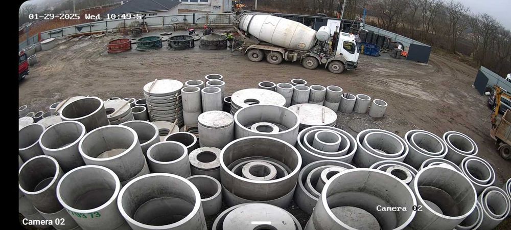 Армовані Бетонні кільця кришки днища Доставка Септики під ключ Круги