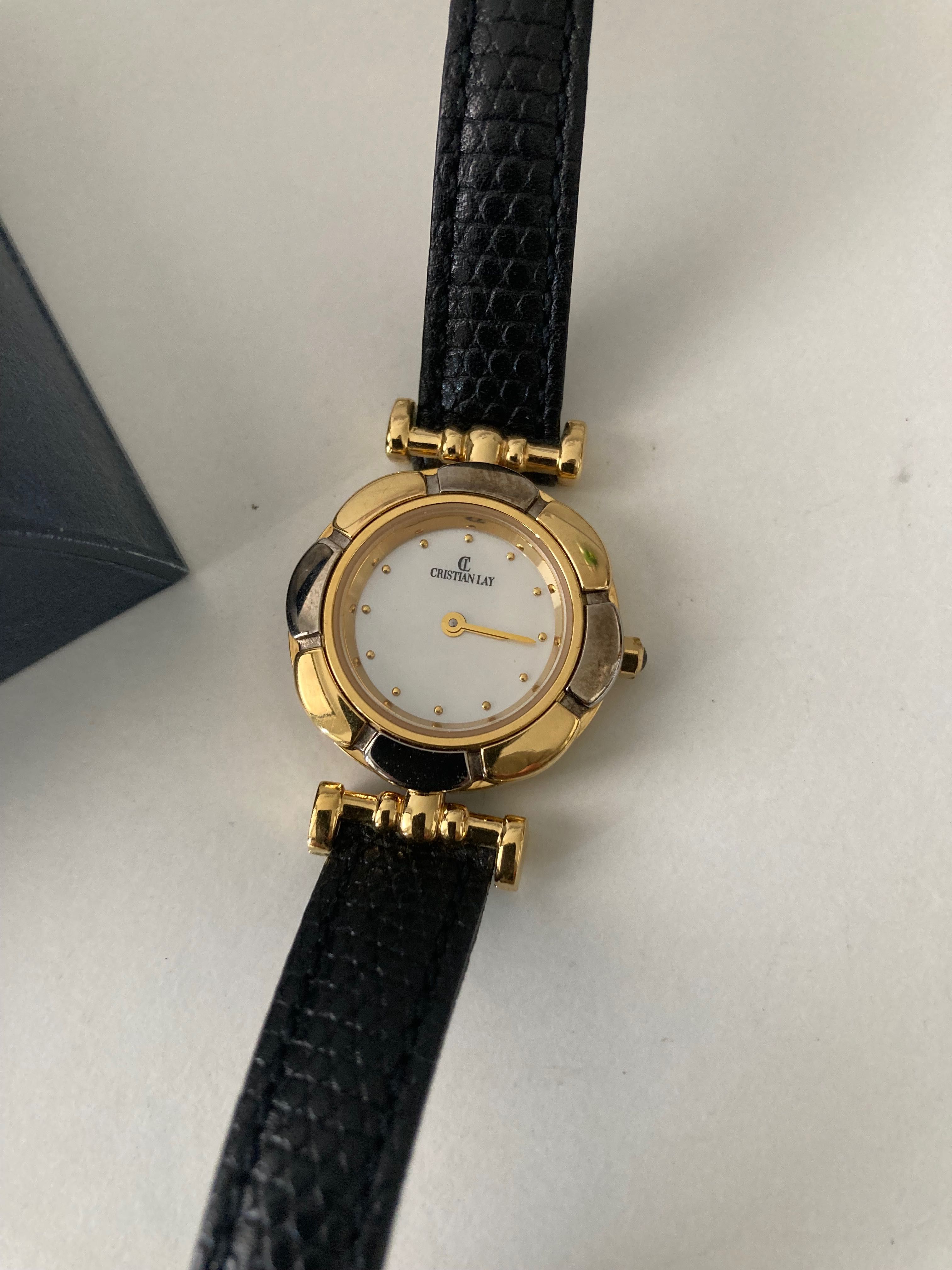 Relógio Pulso Senhora - Cristian Lay - Vintage - Como Novo