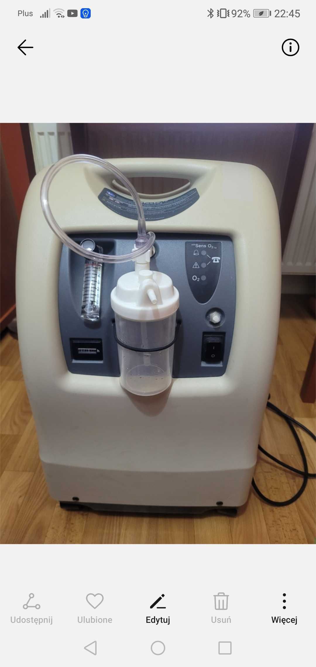 koncetrator tlenu perfecto 2 tm