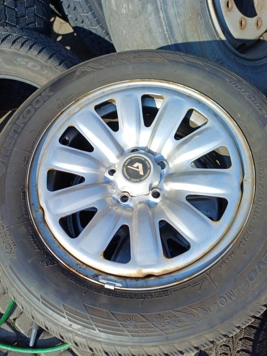 Felgi stalowe 16 5x112 + opony zimowe 205/60R16 6,5mm