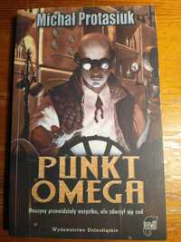 Książka "Punkt omega", Michał Protasiuk, steampunk