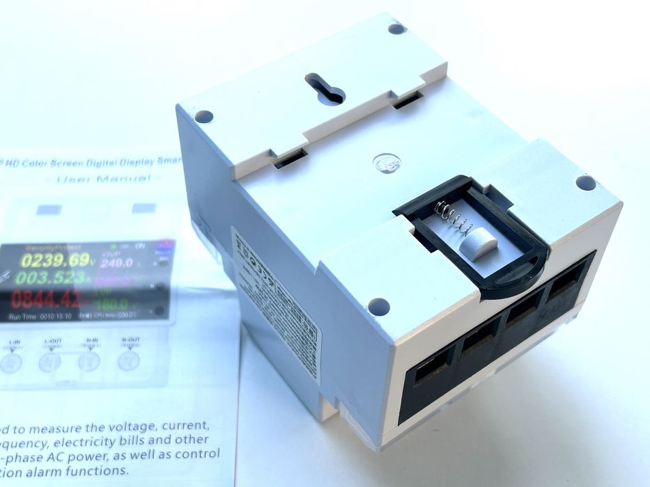 Счетчик электроэнергии WiFi 100А 220В DIN ATORCH AT4PW