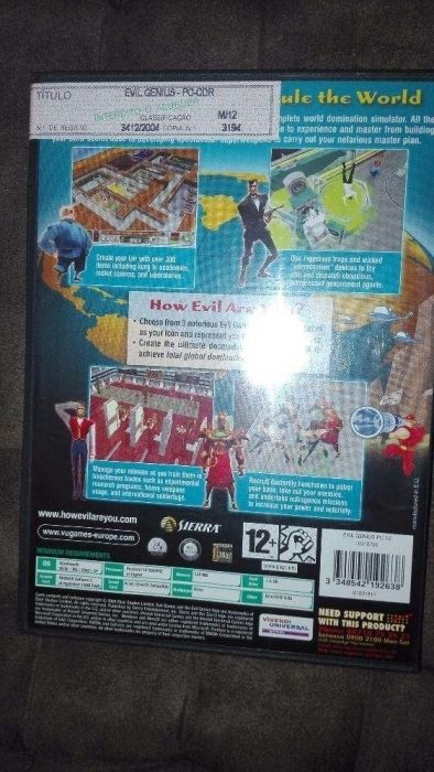 Jogo PC Original - Evil Genius