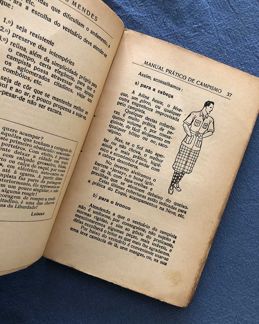 Chaves Mendes MANUAL PRÁTICO DE CAMPISMO (1.ª Edição, 1942)