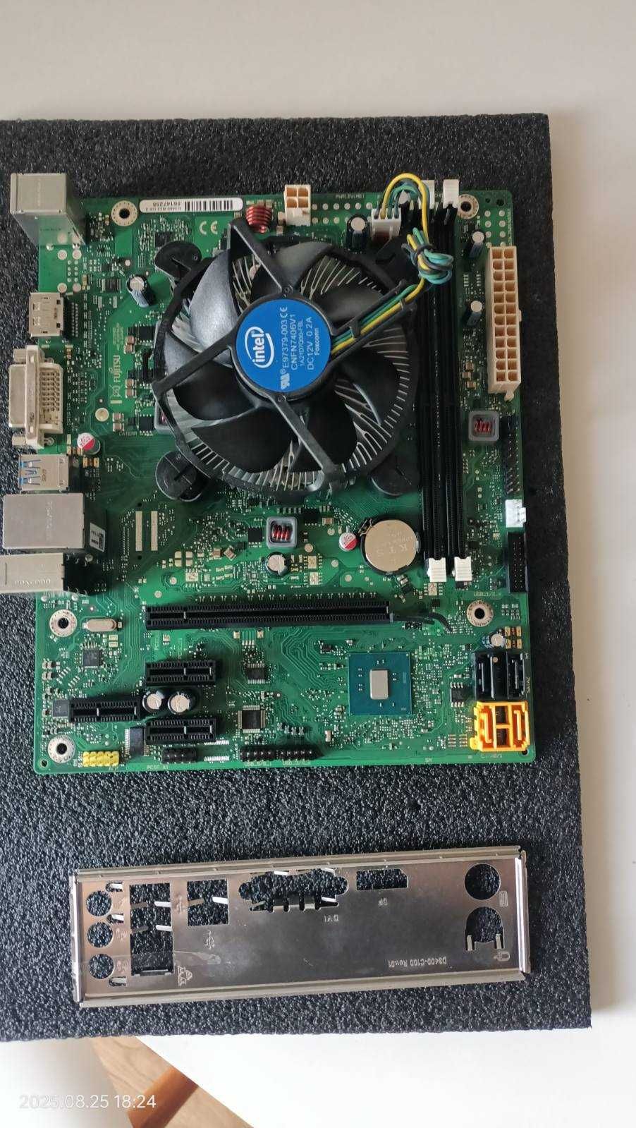 Комплект Fujitsu D3400-B22 GS2 s1151 (H110 DDR4) + Core i5 7400 BOX