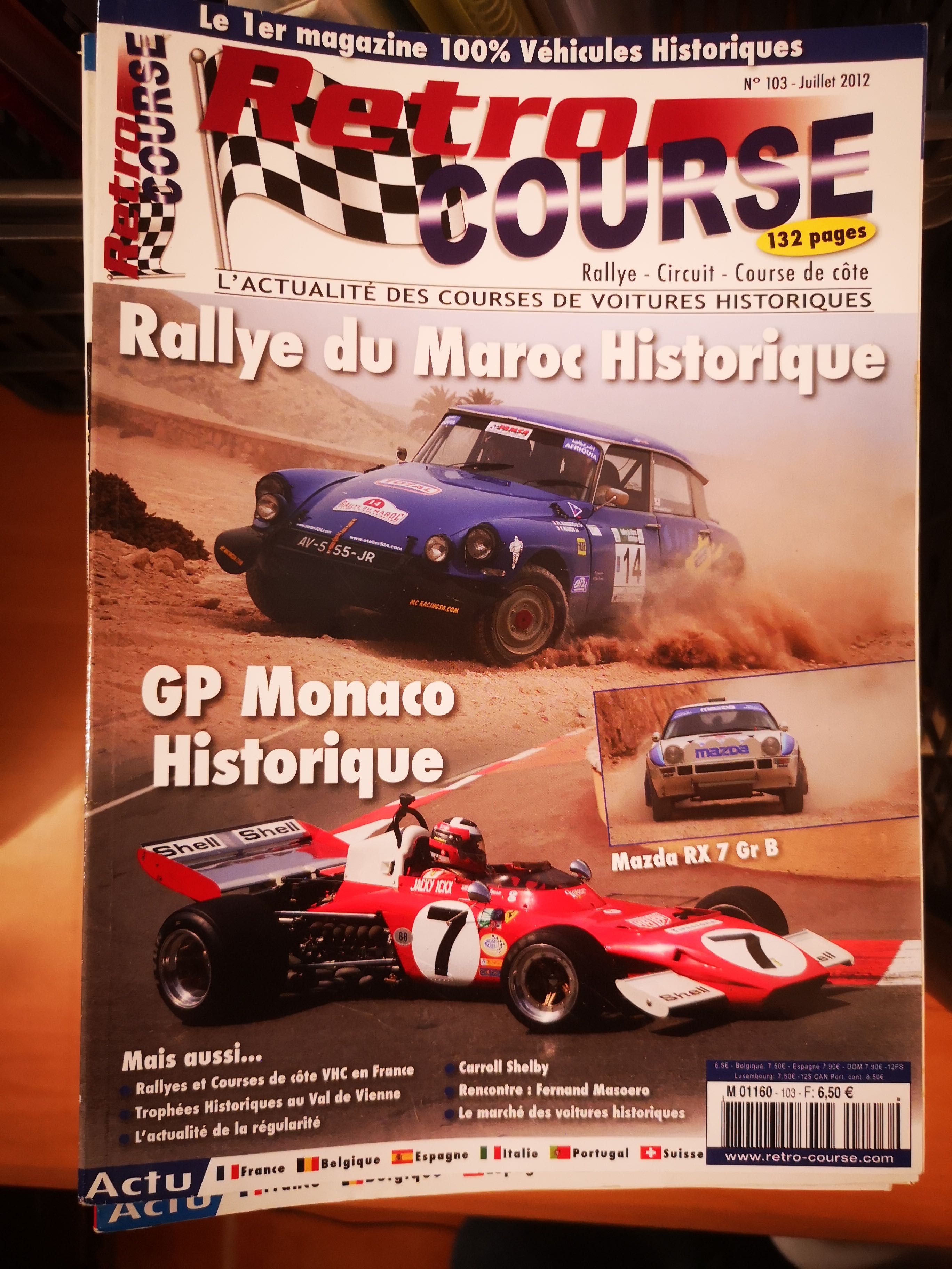 Revistas de carros clássicos Retro Course