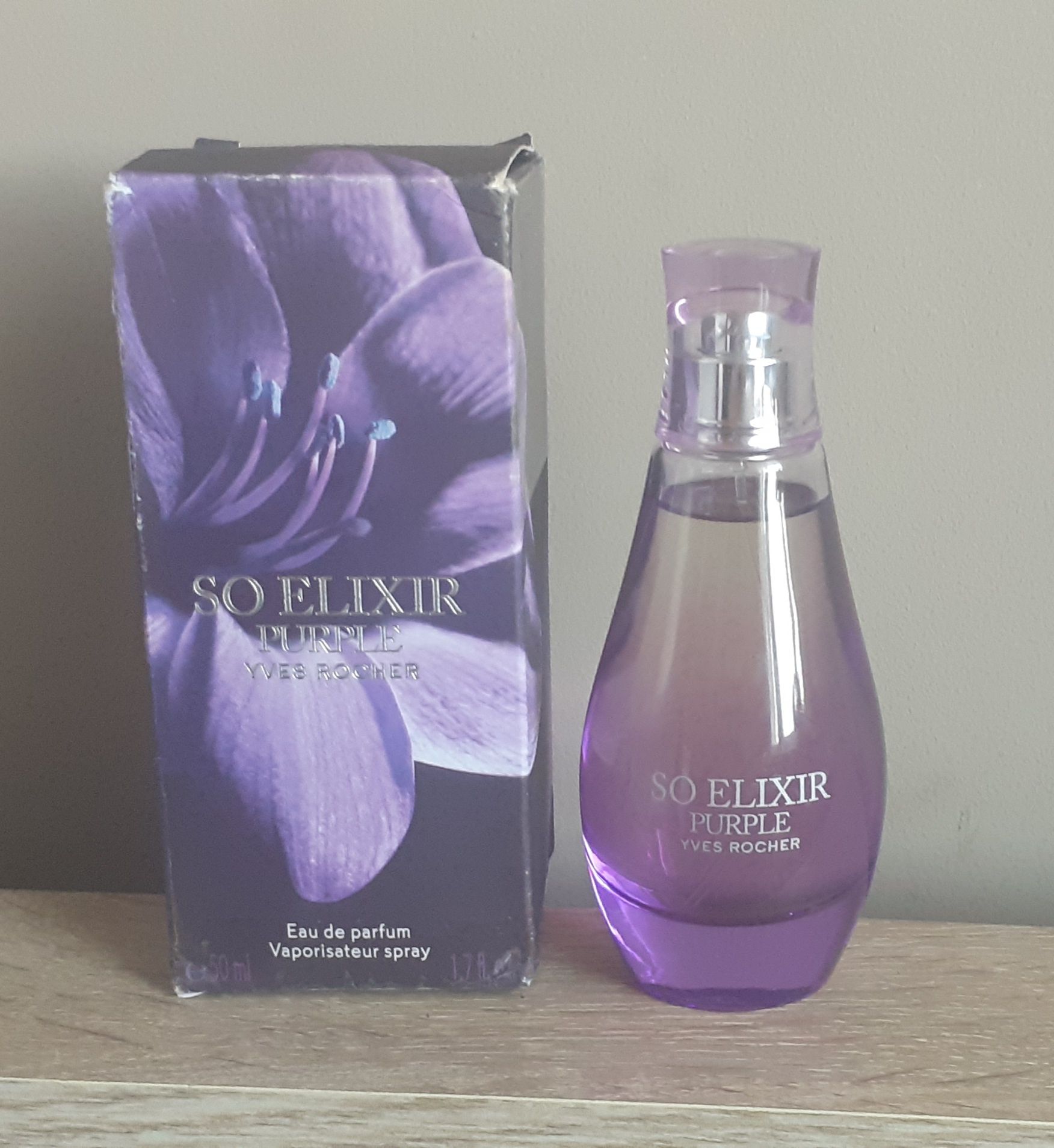 Yves Rocher - woda perfumowana So Elixir Purple 50ml.