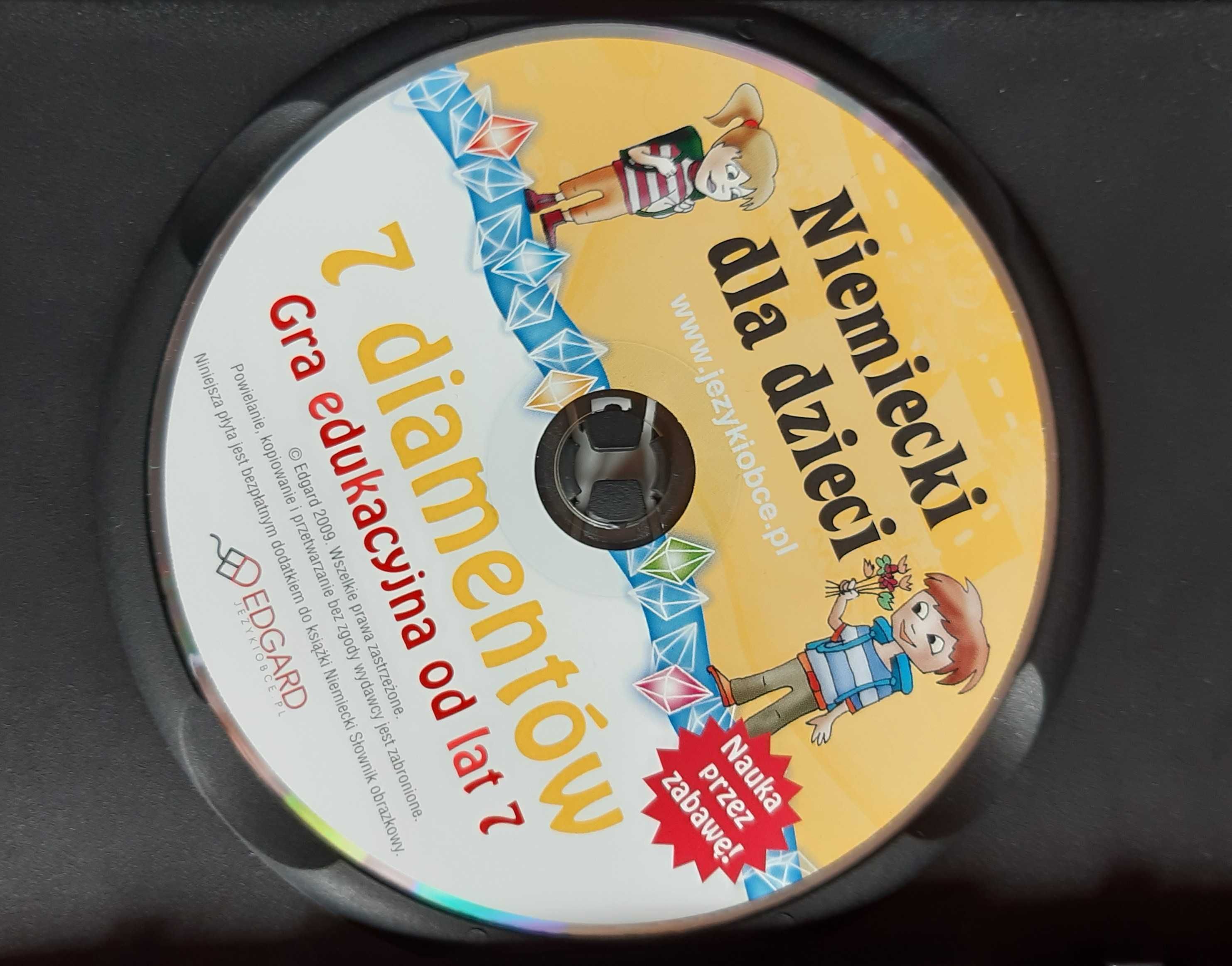 Niemiecki dla dzieci 7 Diamentów Gra edukacyjna CD