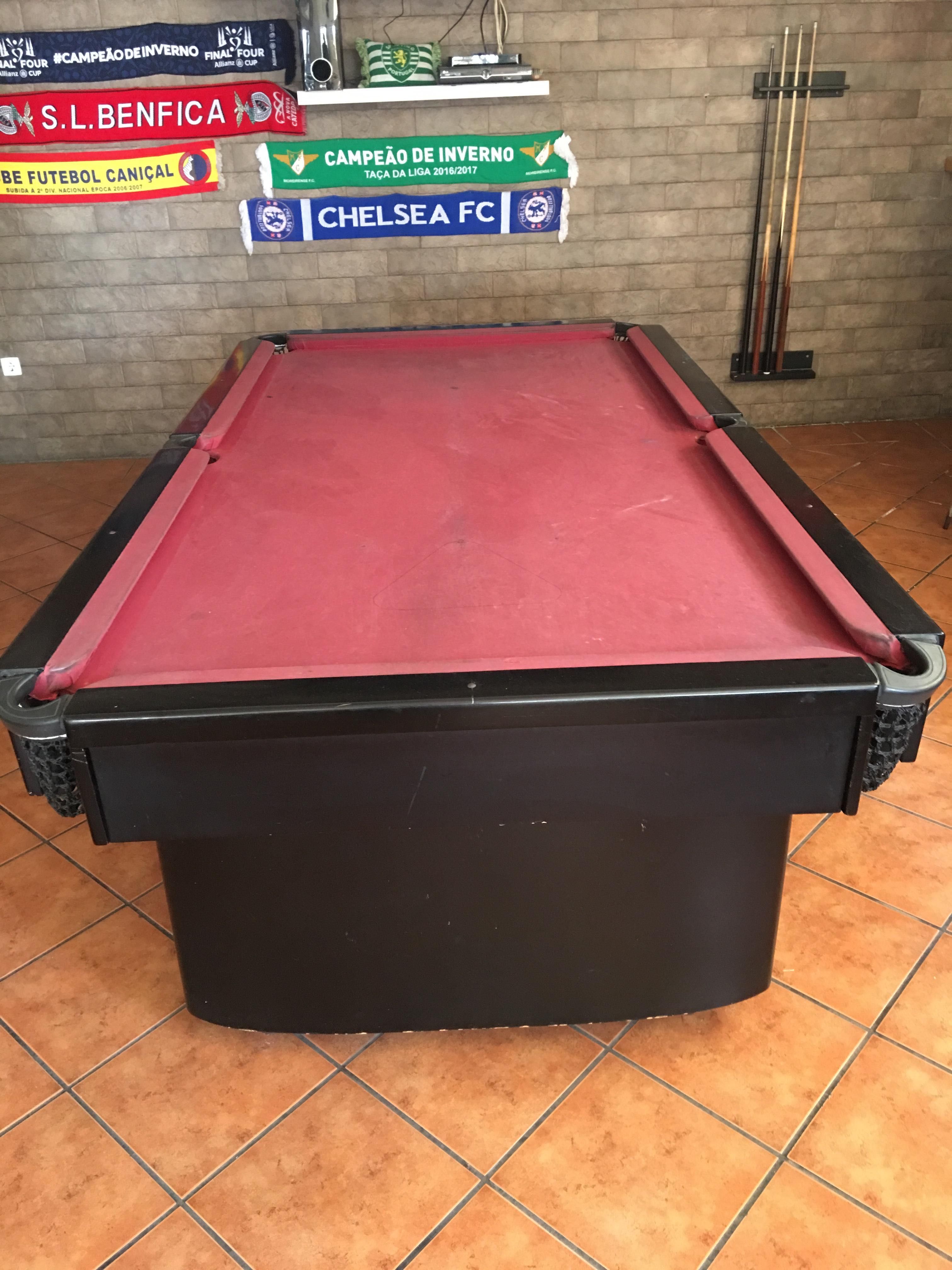 Mesa de bilhar/ Matraquilhos