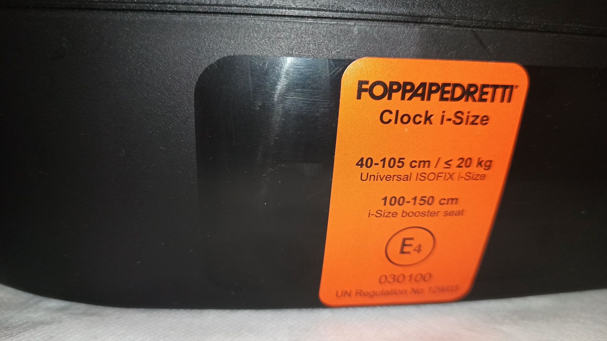 Автокрісло 0-36 Foppapedretti Clock I-Size ізофікс