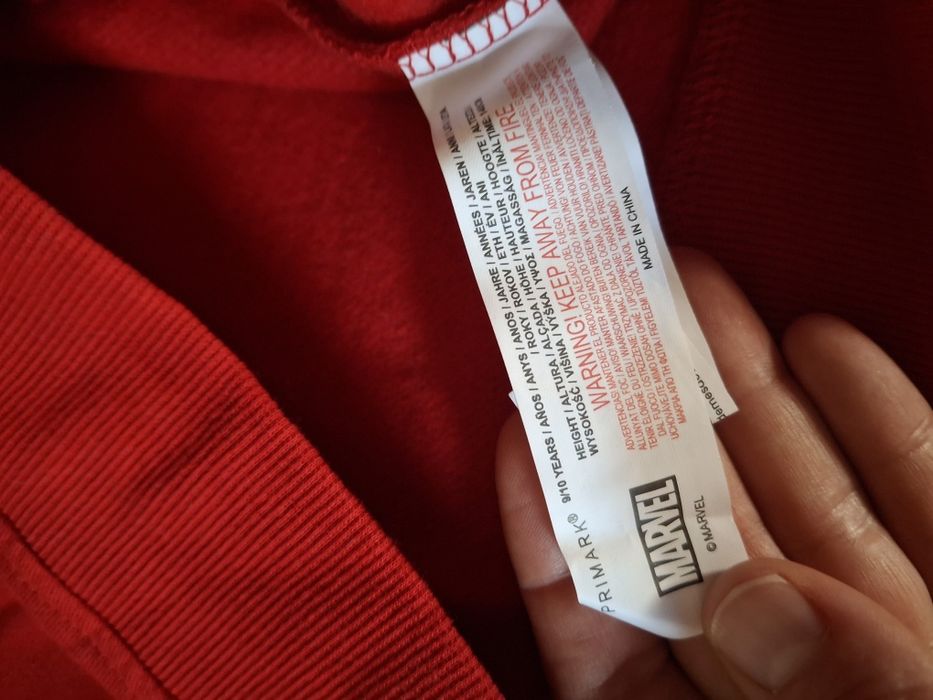 Стильна утеплена кофта для хлопчика,  Spiderman Primark 9р