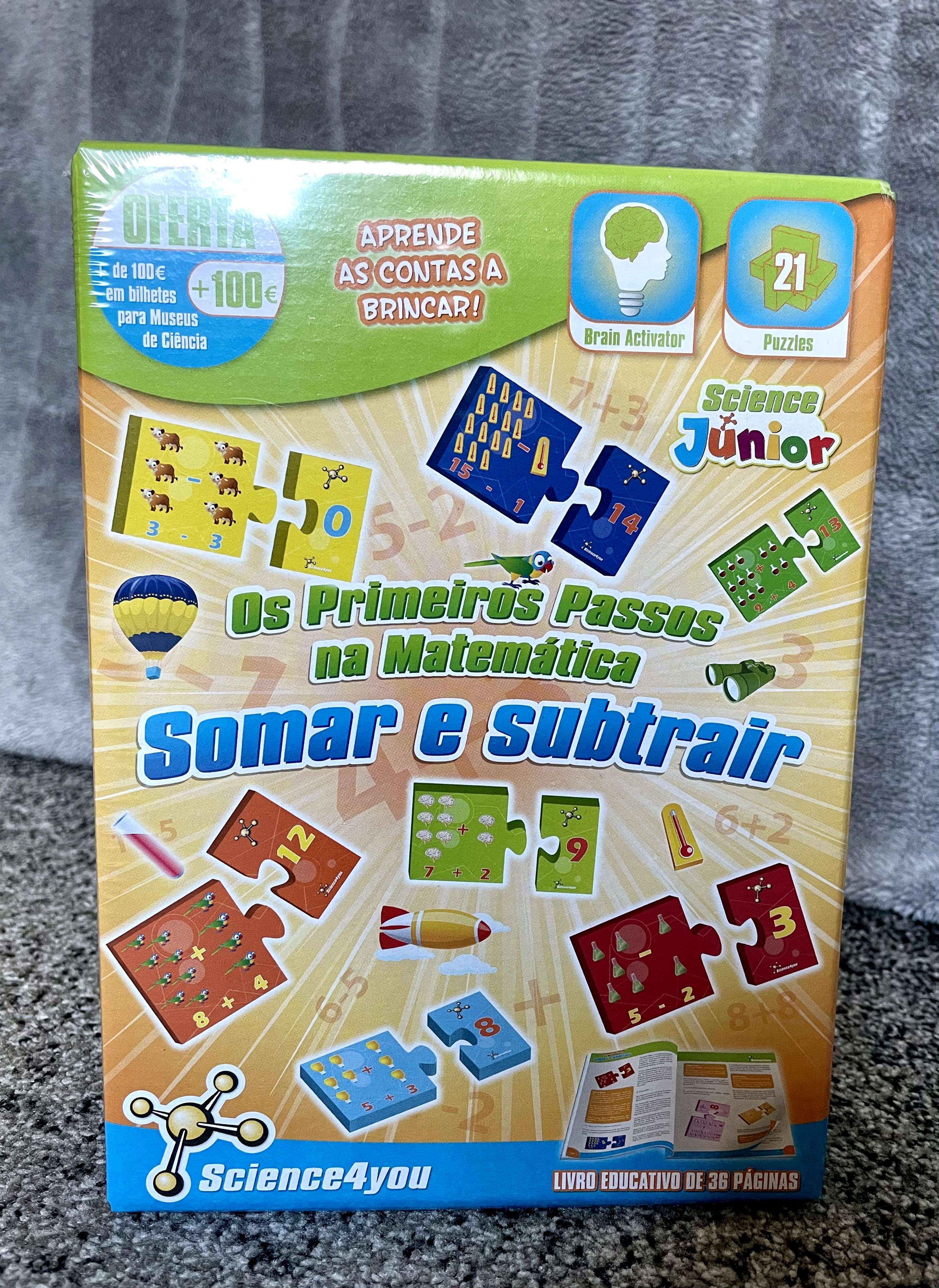 Jogo Somar e Subtrair Science4you NOVO