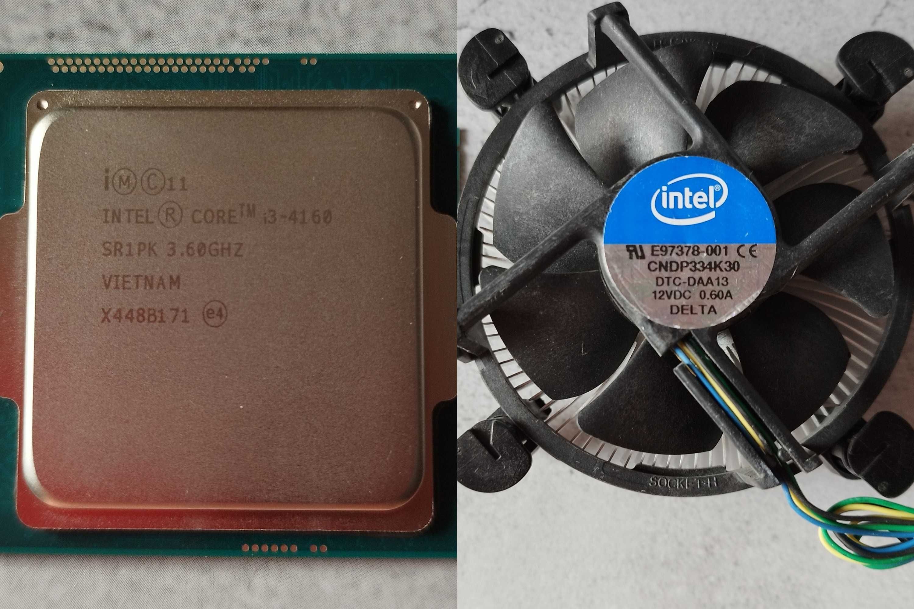 Procesor Intel Pentium i3-4160 3.60GHz 3MB + chłodzenie Socket 1150