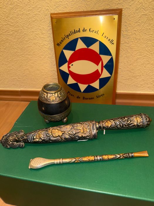 Вінтажний ніж Гаучо та на набір для мате