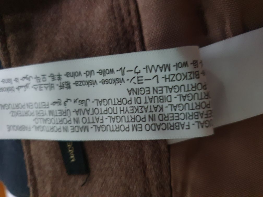 Massimo Dutti spodnie z wełną 38