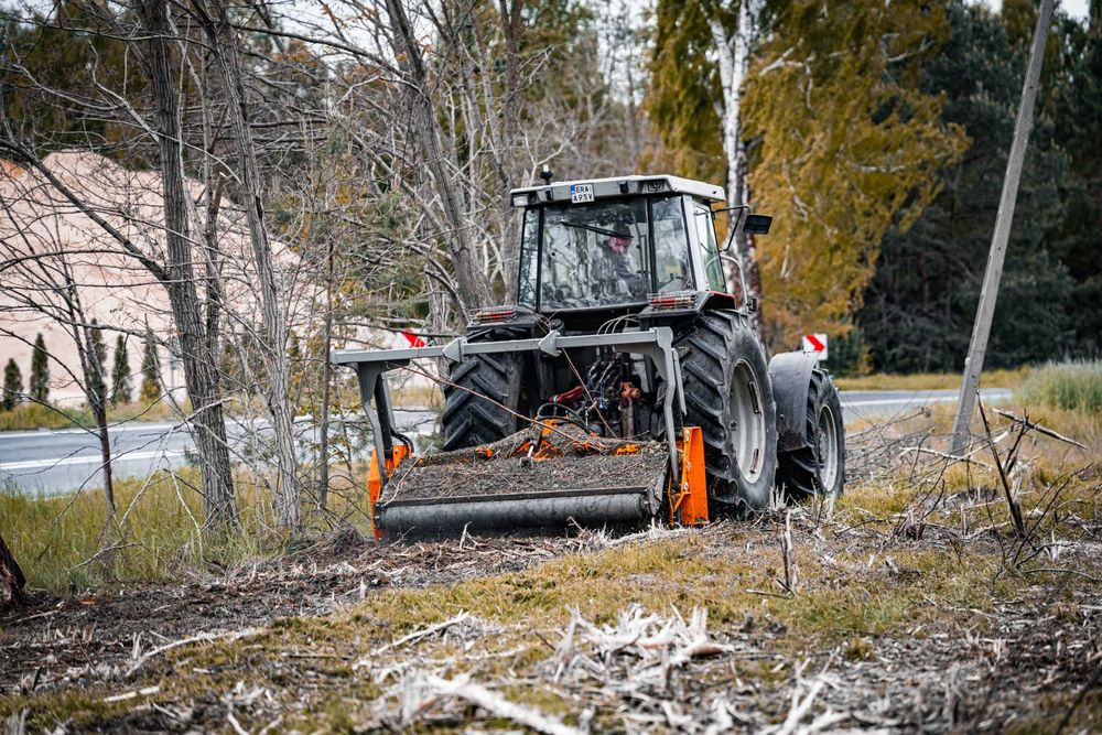 MULCZER LEŚNY ORKAN KL 226 PREDATOR rozdrabniacz frez od 65 KM! frez