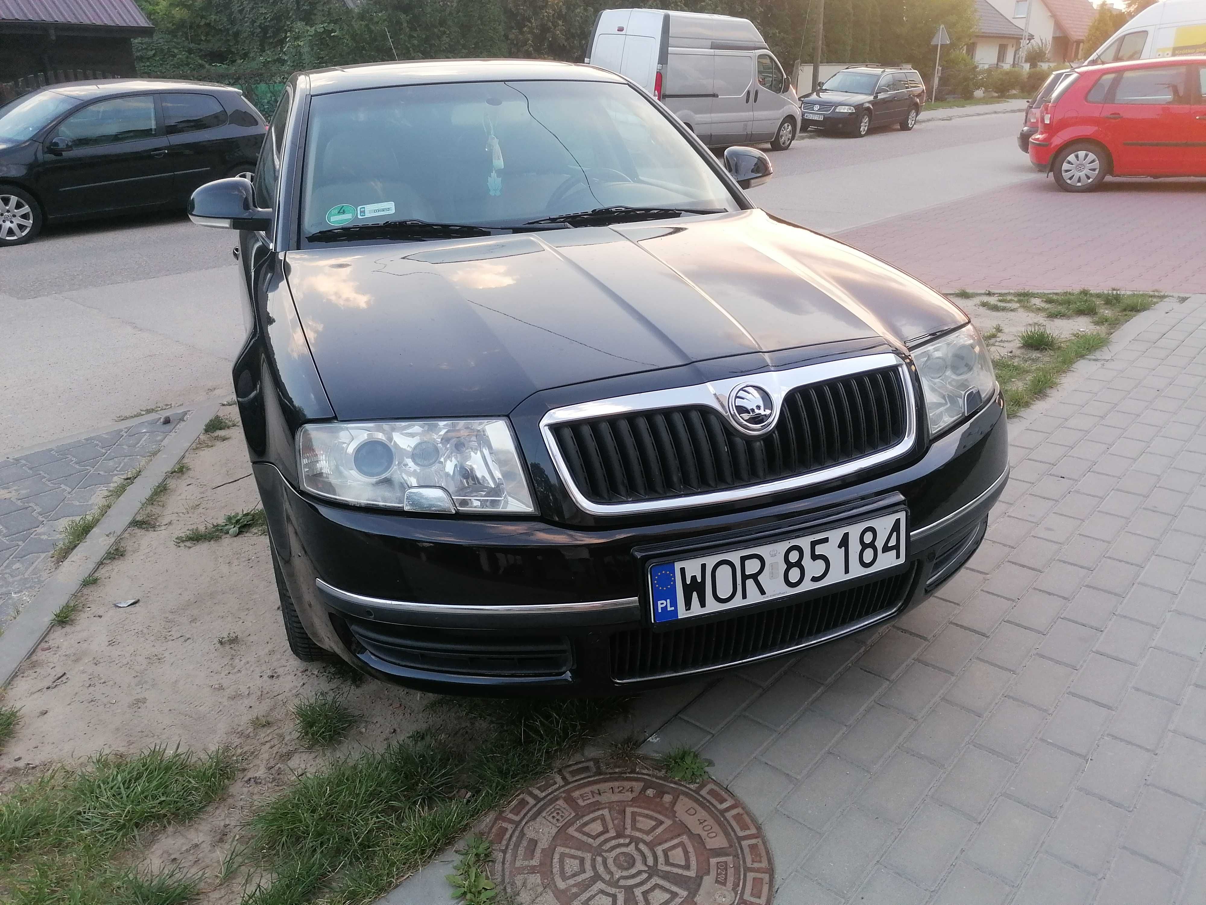 Piękna Skoda Superb 2,8l z gazem 2007r