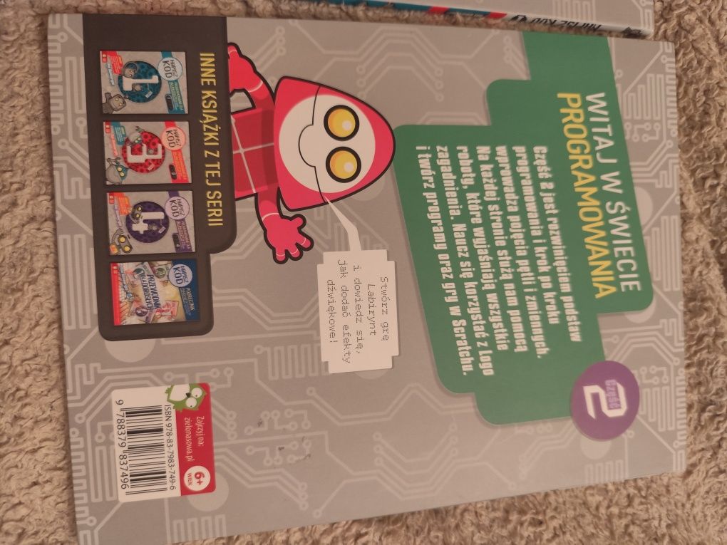 Zestaw 4 książek: Programowanie dla najmłodszych. Król po kroku.
