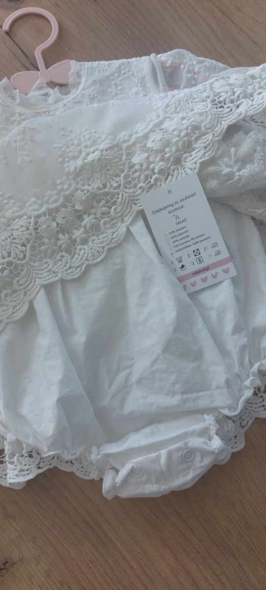 Sukienka MiluLove Arleta chrzest roczek