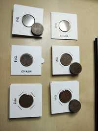 36 moedas de XX centavos das datas mais antigas e difíceis
