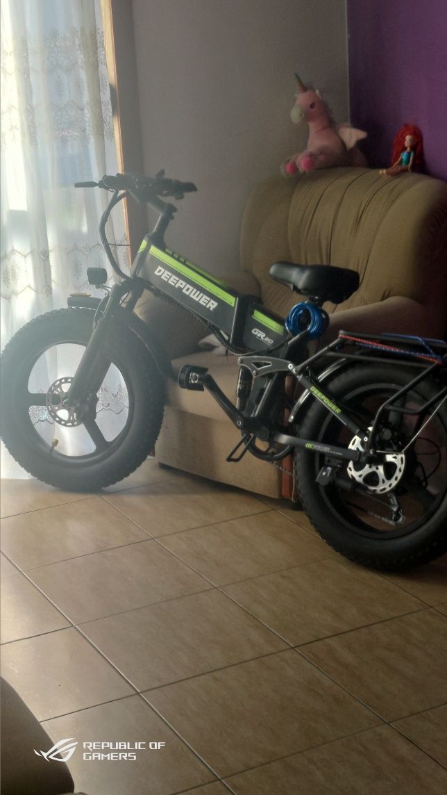 Bicicleta 1000w 48v  17.5AH