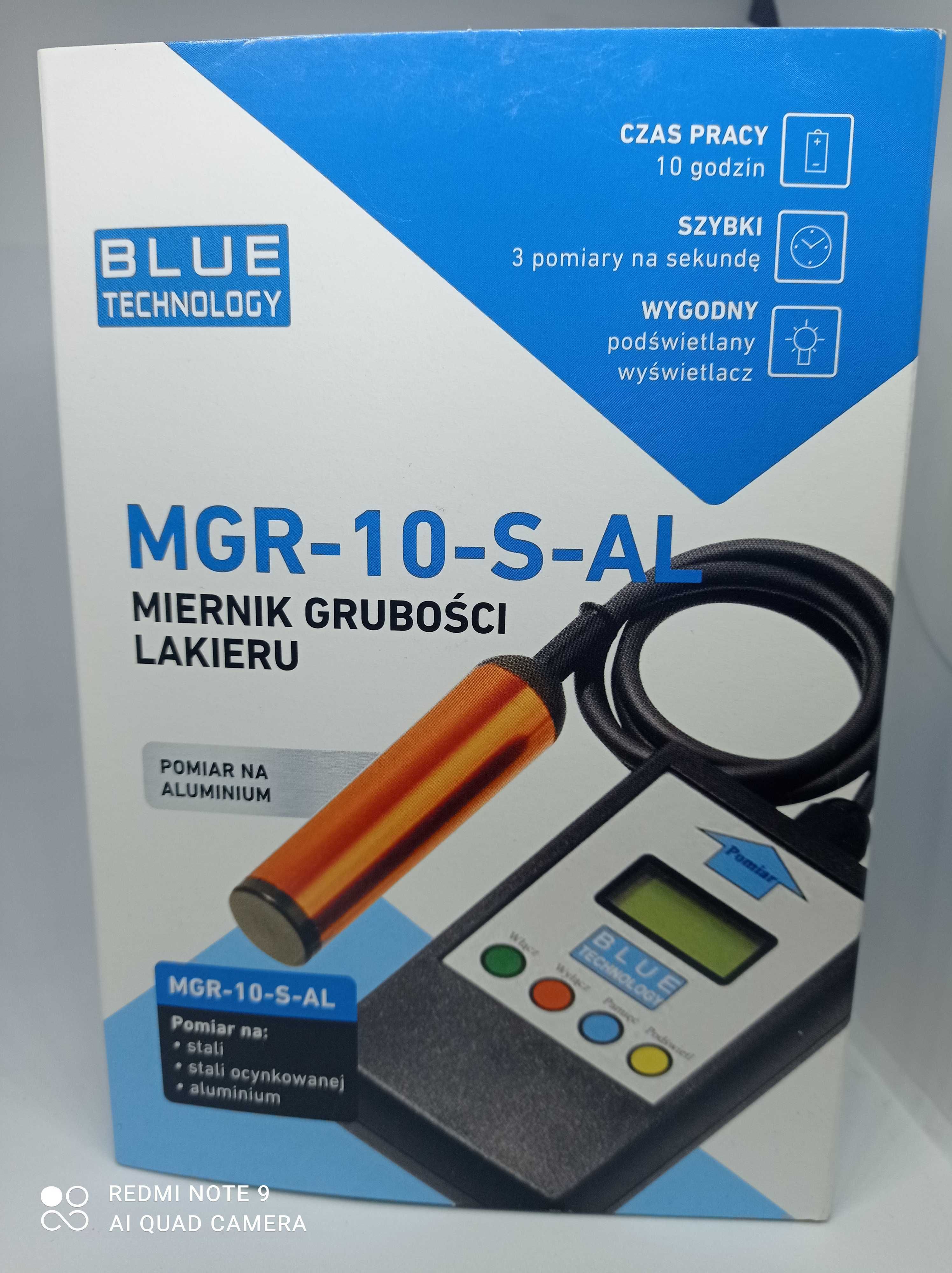 Miernik grubości lakieru MGR-10-S-AL stal, stal ocynkowana, aluminium