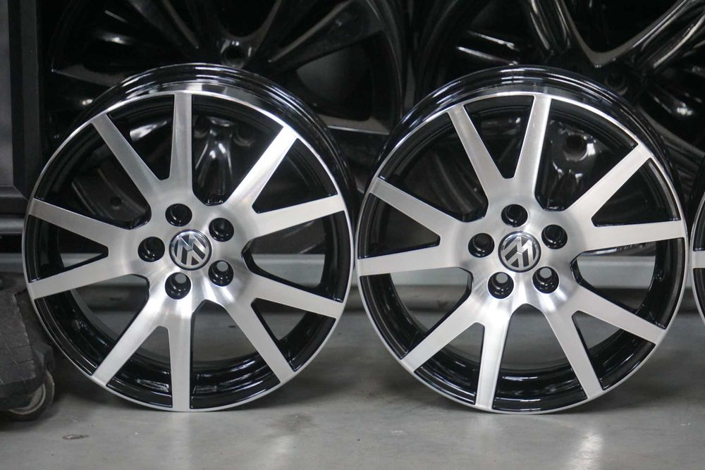 Alufelgi oryginał Skoda 5x100 6,5Jx16 et42 cb57,1mm czarny i cnc