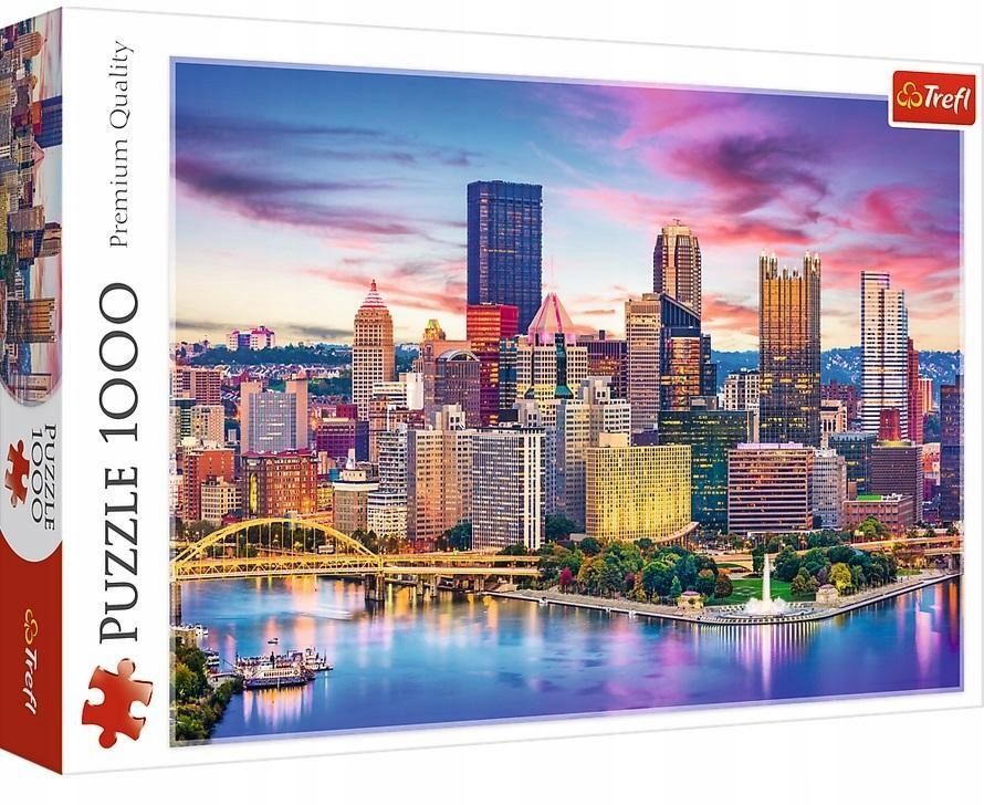 Puzzle 1000 Pittsburgh, Pensylwania, Usa Trefl