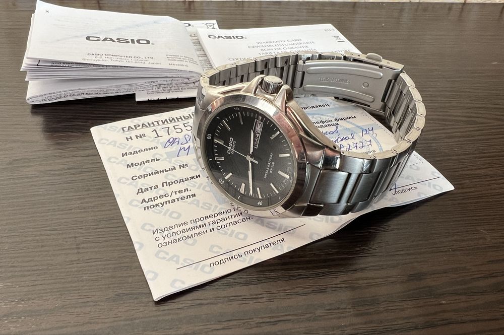 Годинник чоловічий Casio MTP-1228D-1AVEF