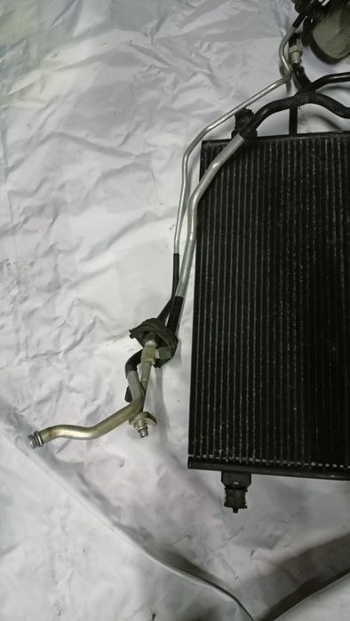 VW Passat B5 komplet przewodów klimatyzacji z chłodnicą