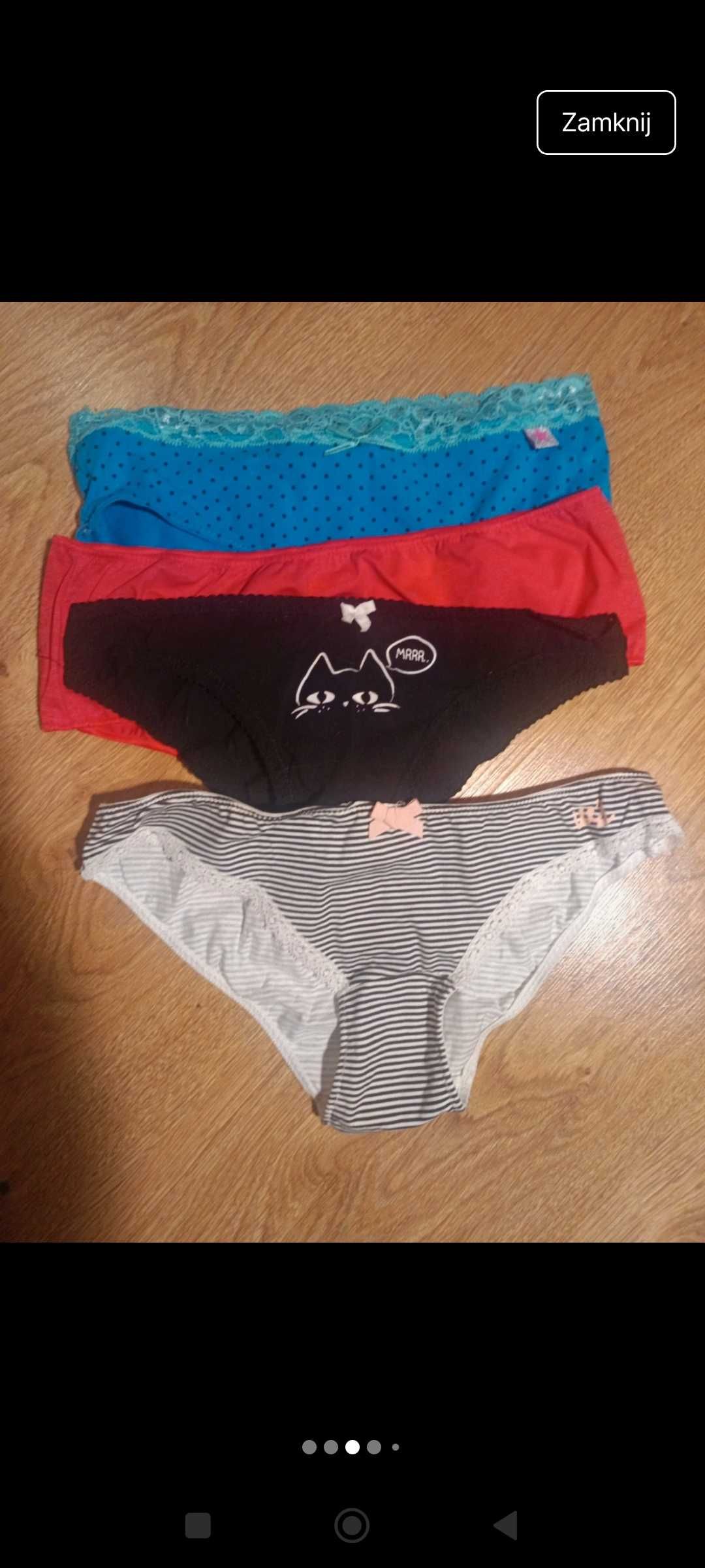 Tezenis + inne markowe majtki Bawełniane XS-S