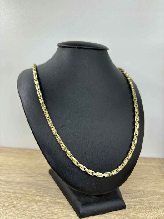 Złoty łańcuszek pr. 585 26,31g dł. 60cm szer. 4mm używany