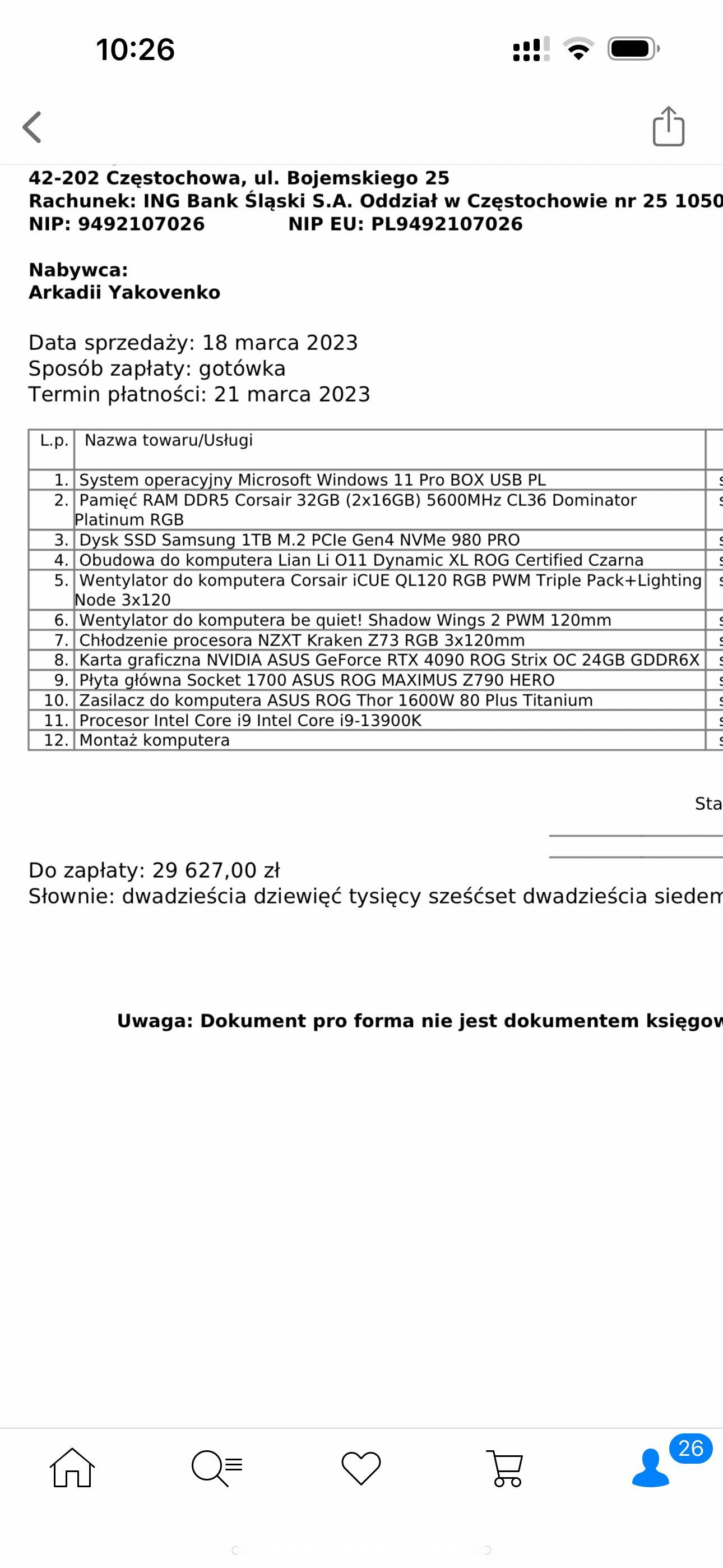 Gaming PC RTX4090 + 13900K