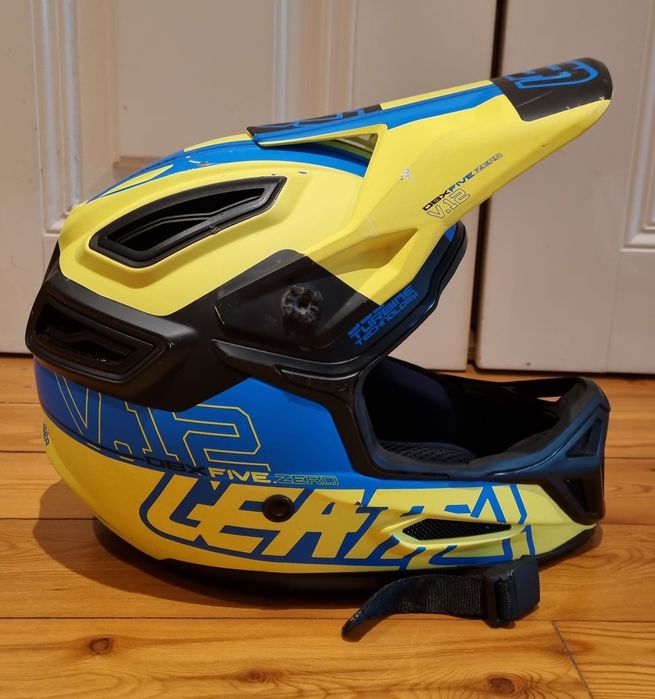 Leatt DBX 5.0 Enduro – Capacete de Downhill Profissional  M 56-58cm