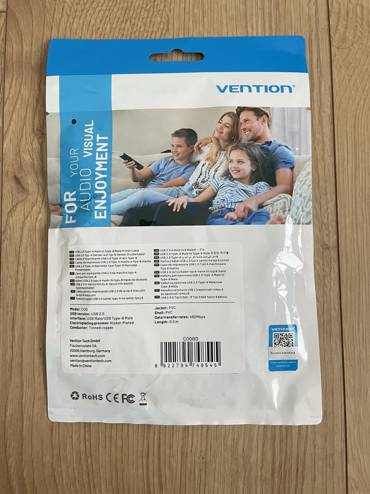 USB Printer Cable USB 3.0 Type A Male to B Male USB Cable