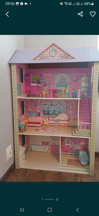 Duży domek dla Lalek Barbie 120cm