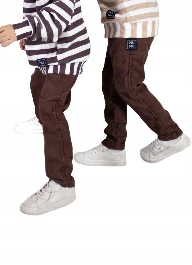 Wyprzedaż Spodnie jeans chocolate Nunu 140 146